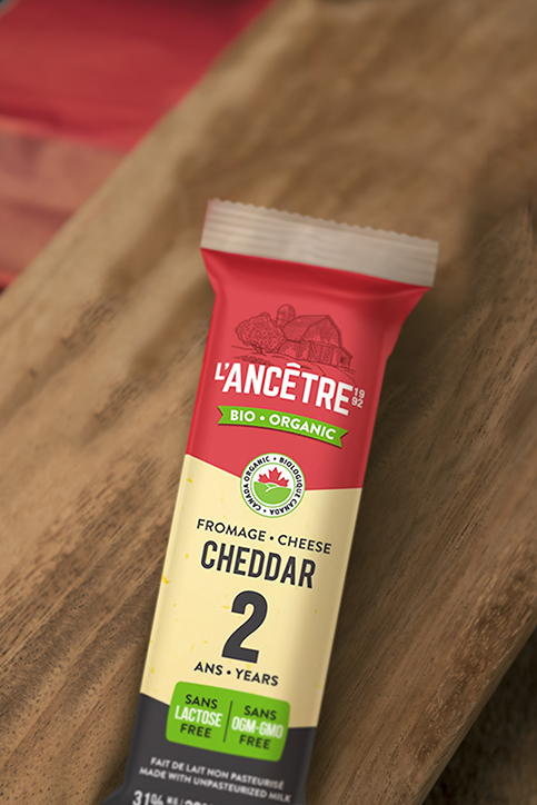 L'Ancêtre Cheddar 2 ans biologique