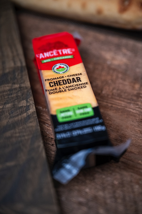 Vignette L'Ancêtre Cheddar fumé à l'ancienne biologique