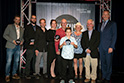 Les représentants des fromageries Nouvelle France, du Presbytère et de L’Atelier fromagerie, accompagnés M. André Lamontagne, ministre de l’Agriculture, des Pêcheries et de l’Alimentation et ministre responsable de la région du Centre-du-Québec et de Matthew Noël, 10 ans, jeune passionné de fromages. Voyez-le à l’œuvre dans la section vidéo.